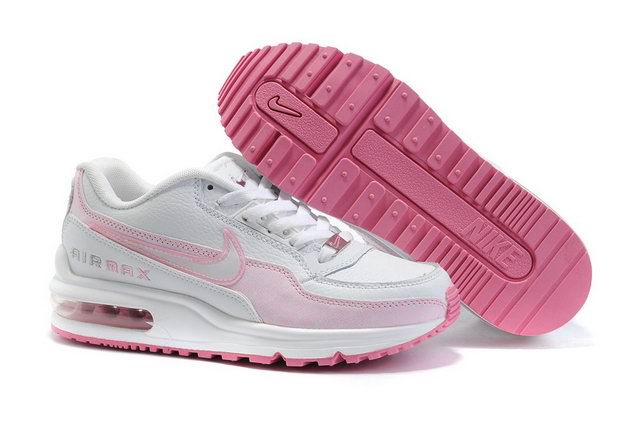Womens Nike Air Max LTD White Light Pink Shoes - Click Image to Close